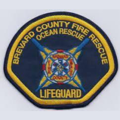 A patch of the brevard county fire rescue lifeguard.